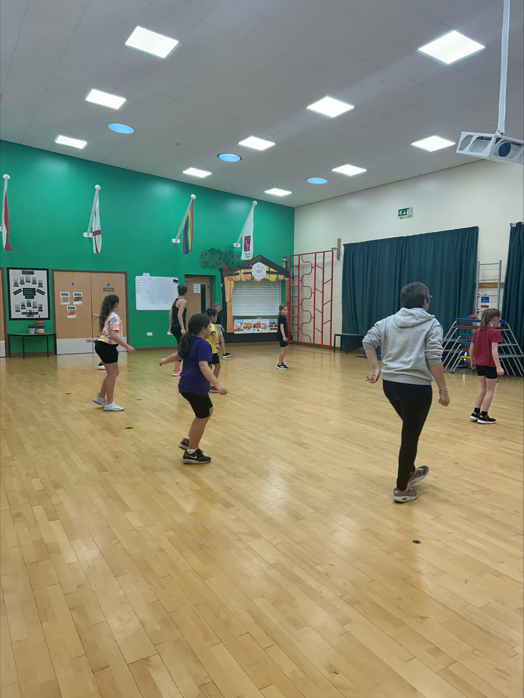 Zumba Club's team photo'